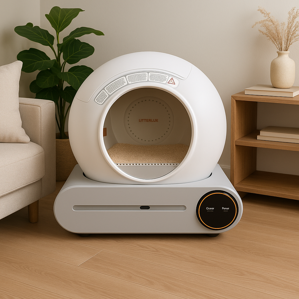 LitterLux - Zelfreinigende kattenbak - XXL